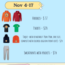 Clothing descriptions